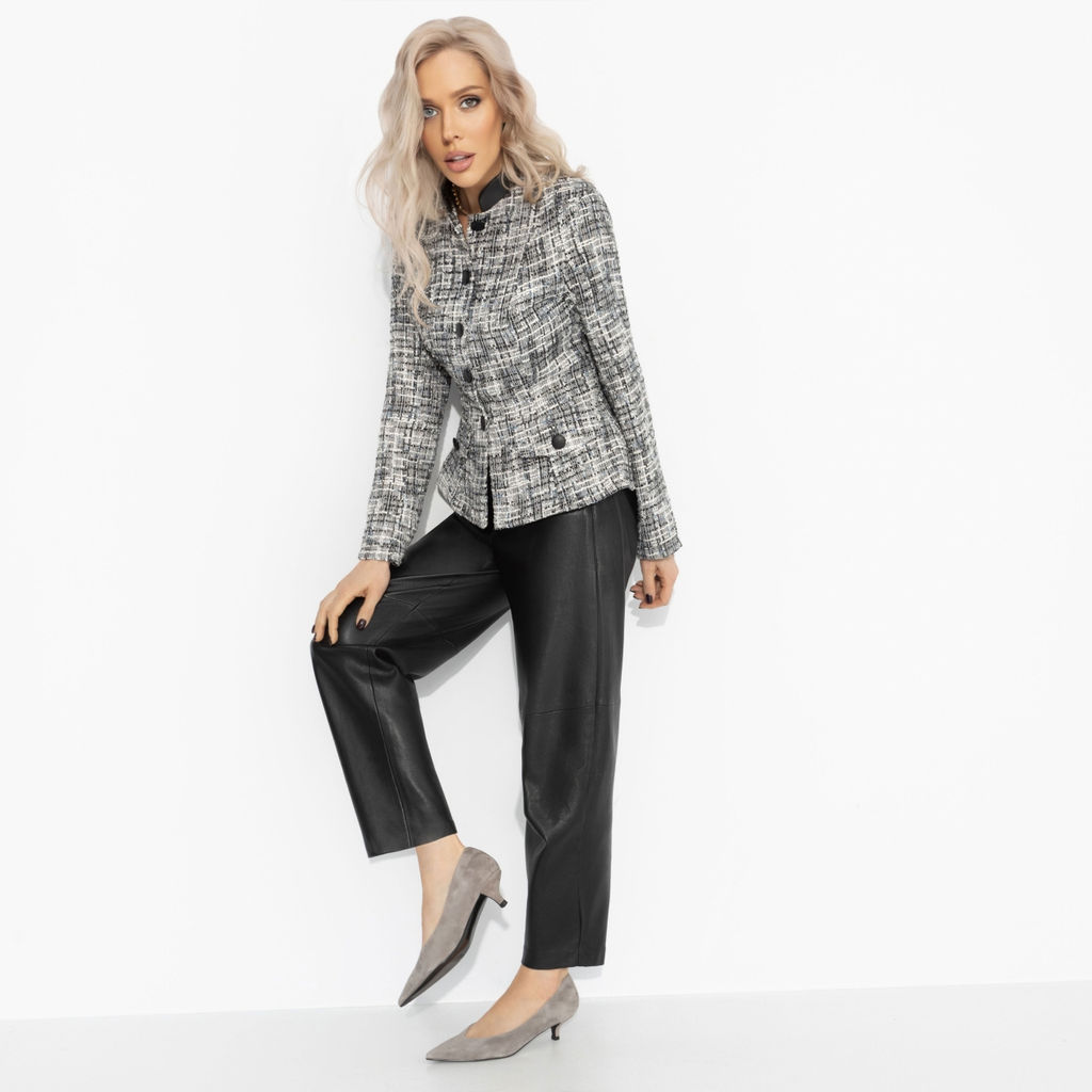 Жакет приталенный с подплечниками, Взрыв эмоций - Charutti фото 8