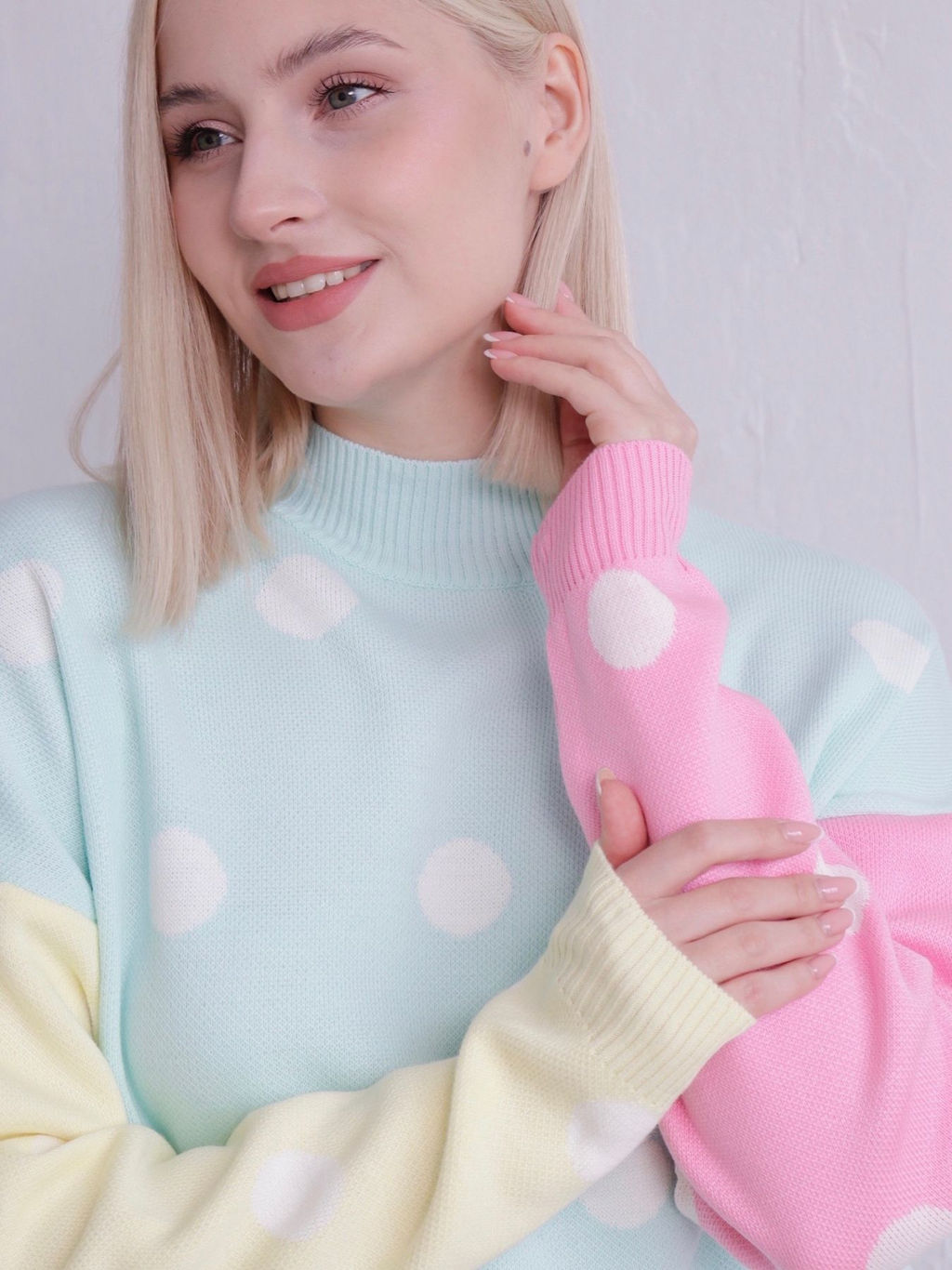 11804 Свитер в нежных оттенках (остаток: 42) - Martichelli фото 2