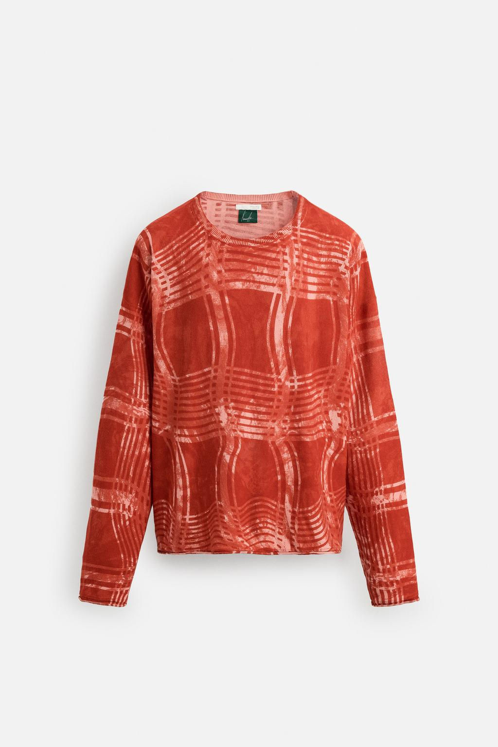 GRAPHIC PRINT SWEATER  OTIS KWAME KYE QUAICOE - Zara фото 6