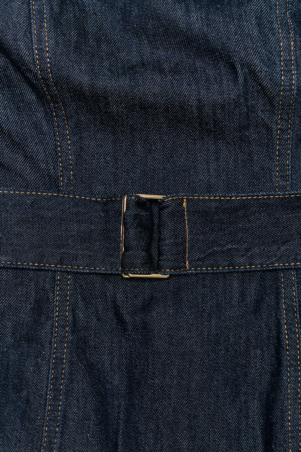 Z1975 DENIM STRAPLESS TOP WITH BELT - Zara фото 8