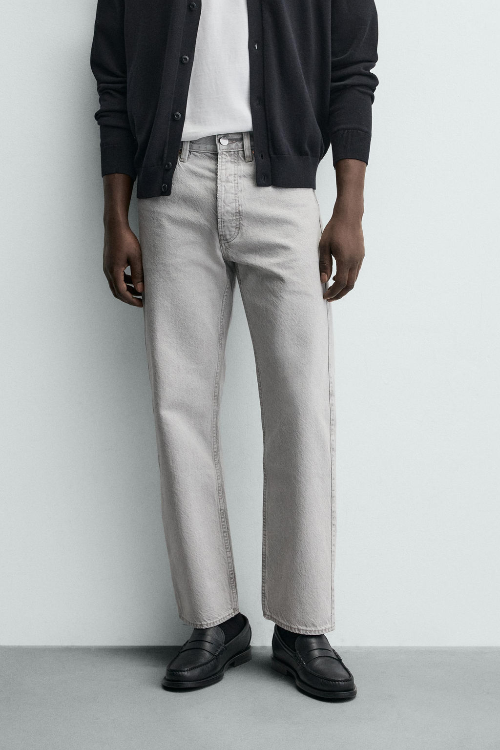STRAIGHT ANKLE FIT JEANS - Zara фото 15