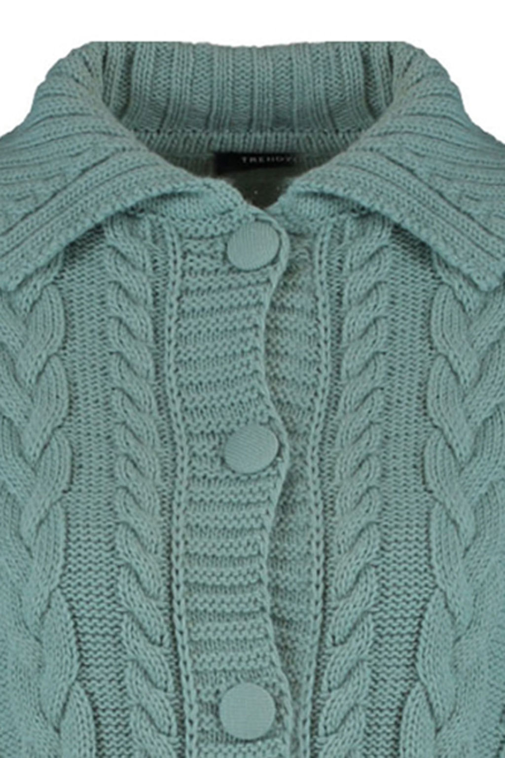 TRENDYOLMILLA Tas Crop Polo Yaka Triko H?rka TWOAW22HI0448  фото 7