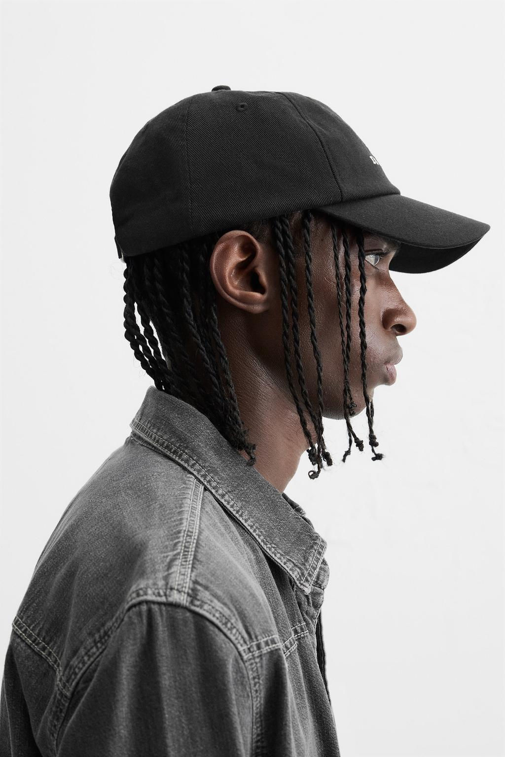 CAP WITH EMBROIDERED SLOGAN - Zara фото 2