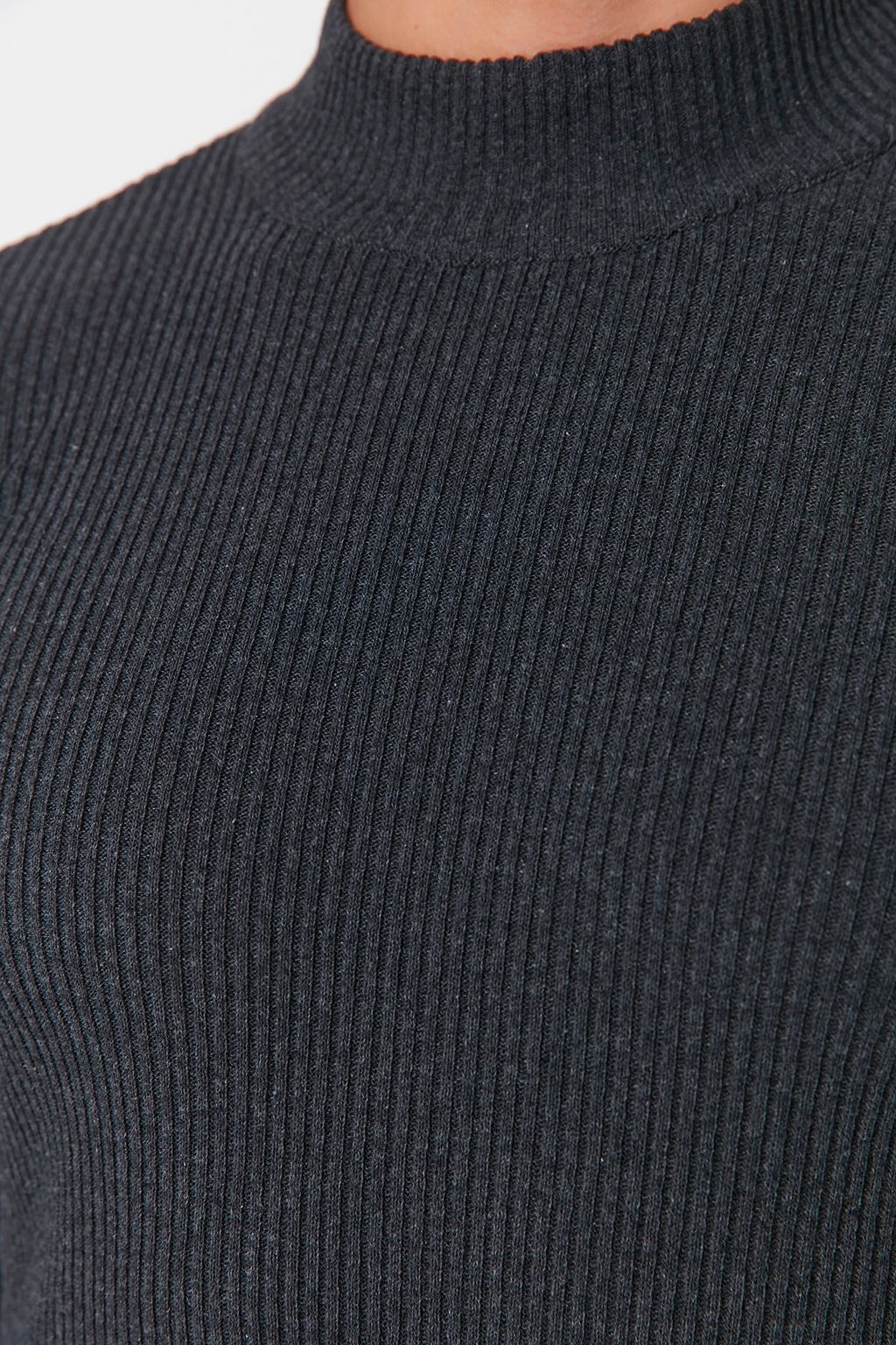 TRENDYOL MAN Ekru Slim Fit Pamuklu Yar?m Bal?kc? Yaka Fitilli Orgu Kazak TMNAW21KZ0568 - Trendyolmilla фото 35