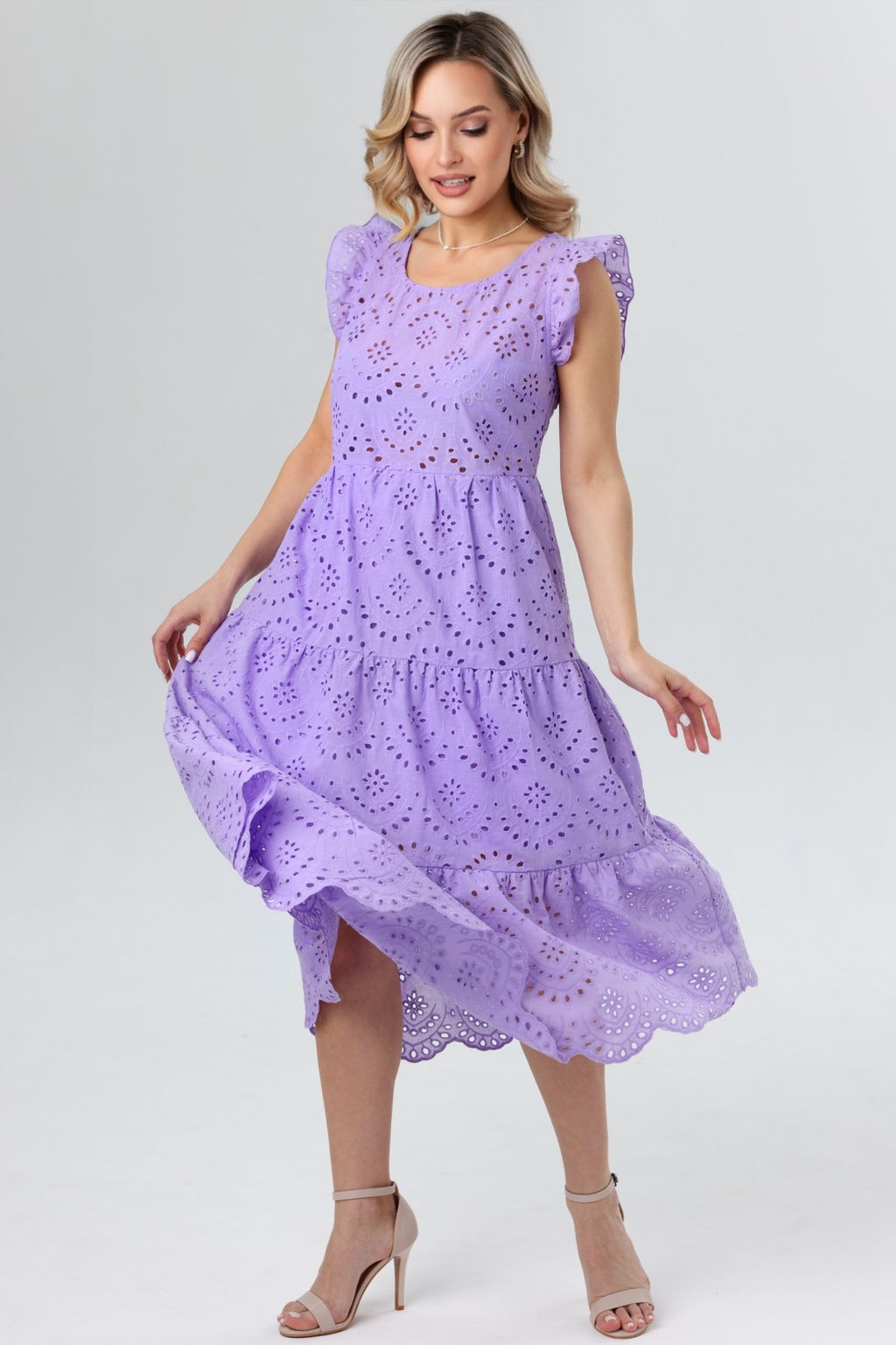 Платье женское 6120/04/Сиреневый - Rise фото 5
