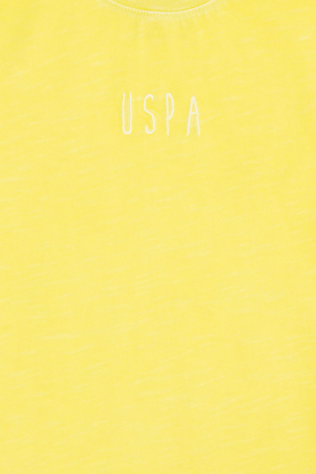 Футболка U.S. Polo Assn для мальчиков неоново-желтая хлопок  фото 3