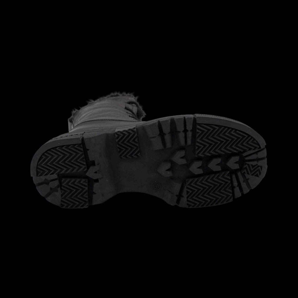 Ботинки на меху YM1972A черные