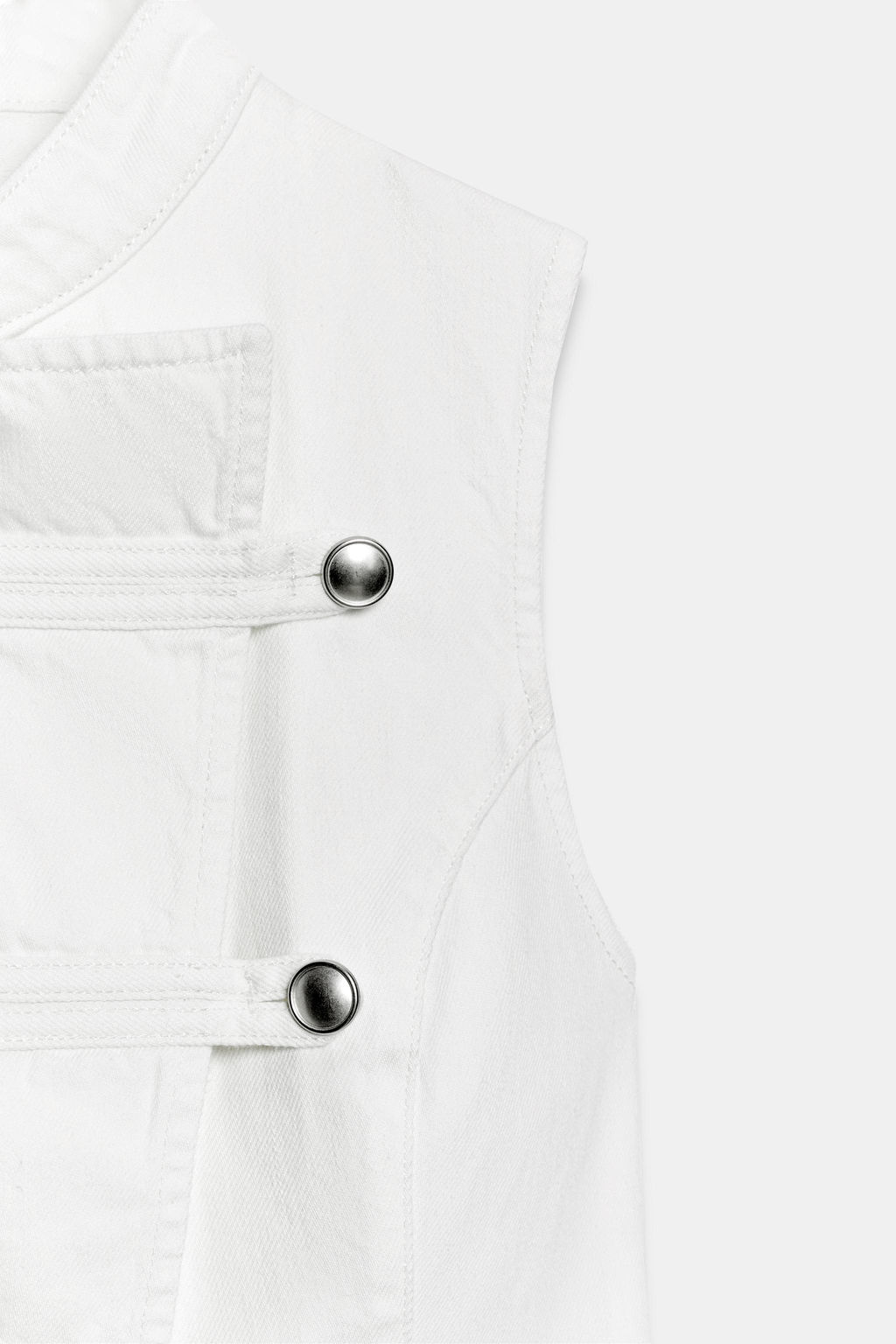TOP Z1975 DENIM ALAMARES / Blanco