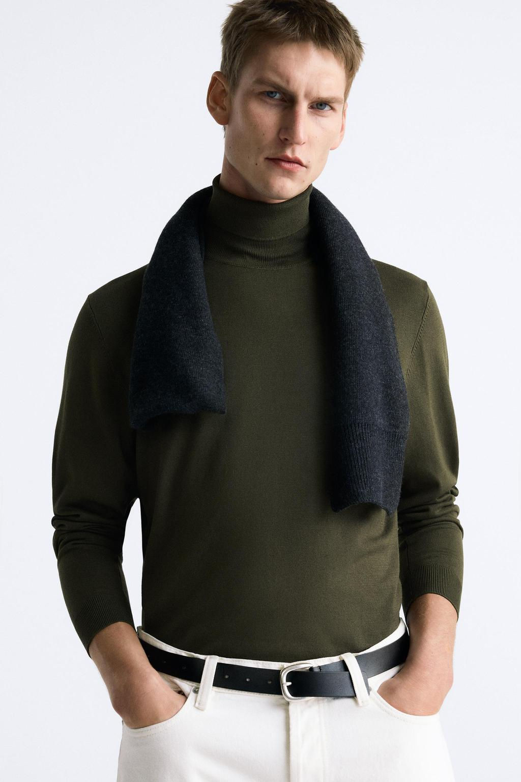 VISCOSE BLEND SWEATER - Zara фото 37