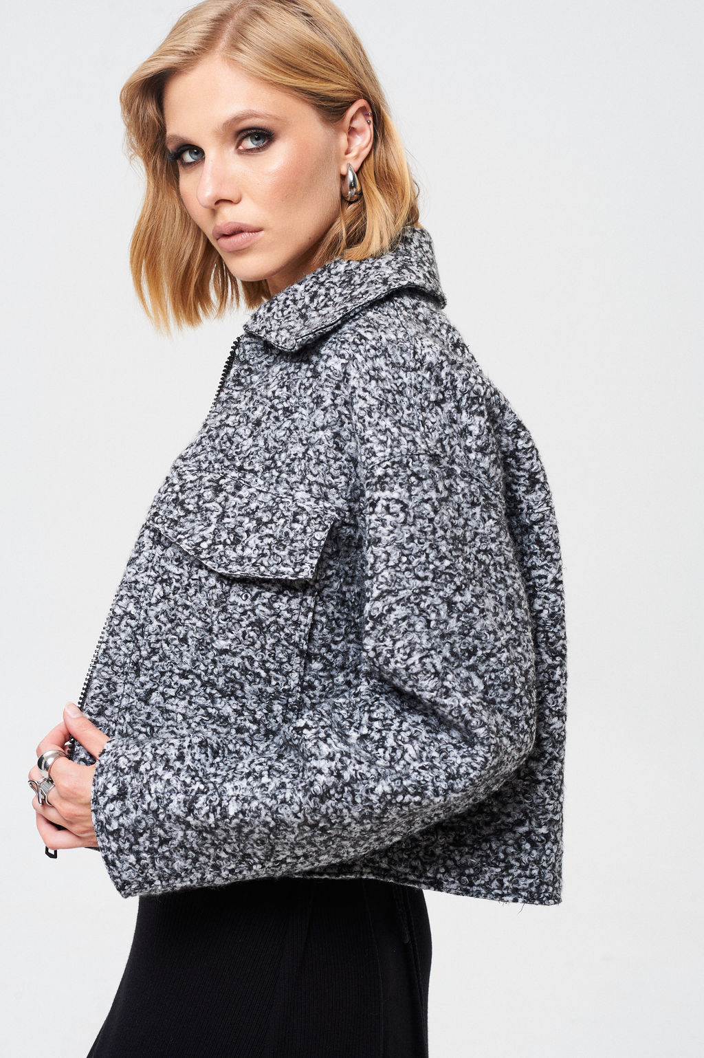 Жакет укороченный