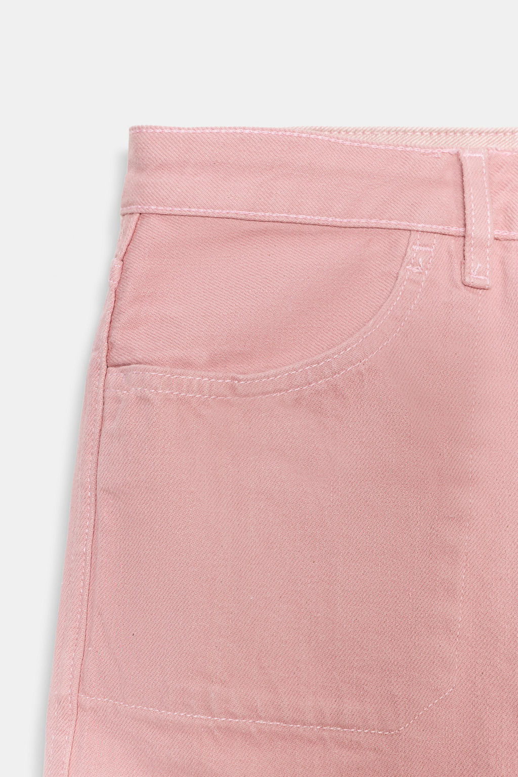 JEANS TRF REVERSIBLE TIRO MEDIO / Rosa - Zara фото 13