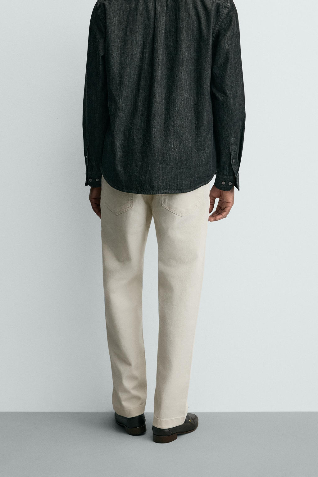 PANTAL?N STRAIGHT FIT / Crudo - Zara фото 3