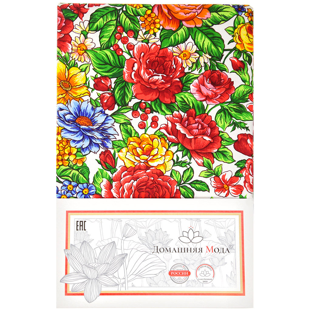 Паулина Скатерть-дорожка на стол 50х148см, хлопок Премиум 236г/м2, Домашняя мода (Россия)  фото 2