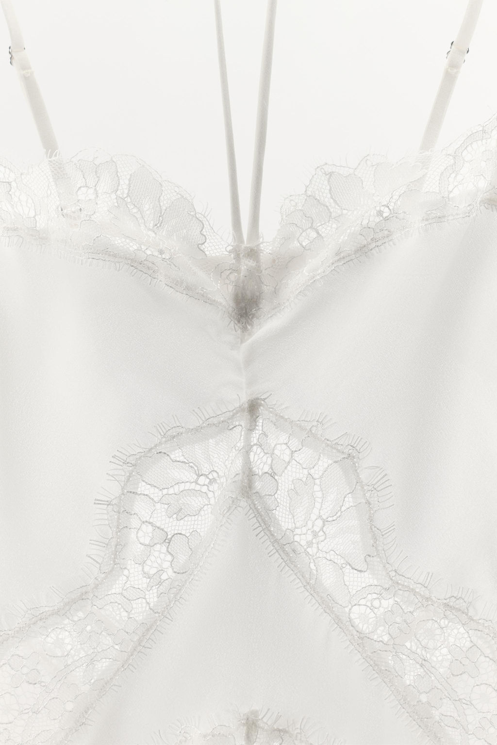 BODY SEDA ENCAJE / Crudo claro - Zara фото 7