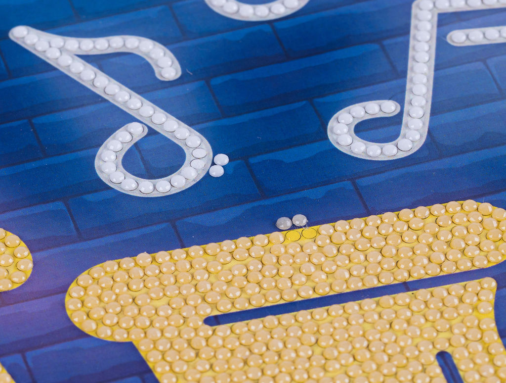 Кристальная (алмазная) мозаика ФРЕЯ ALBP-327 постер Живой звук 30 х 30 см