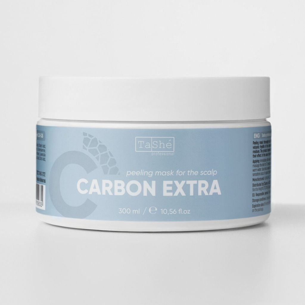 Tashe professional Маска-пилинг для кожи головы Carbon Extra (tsh 85) 300мл