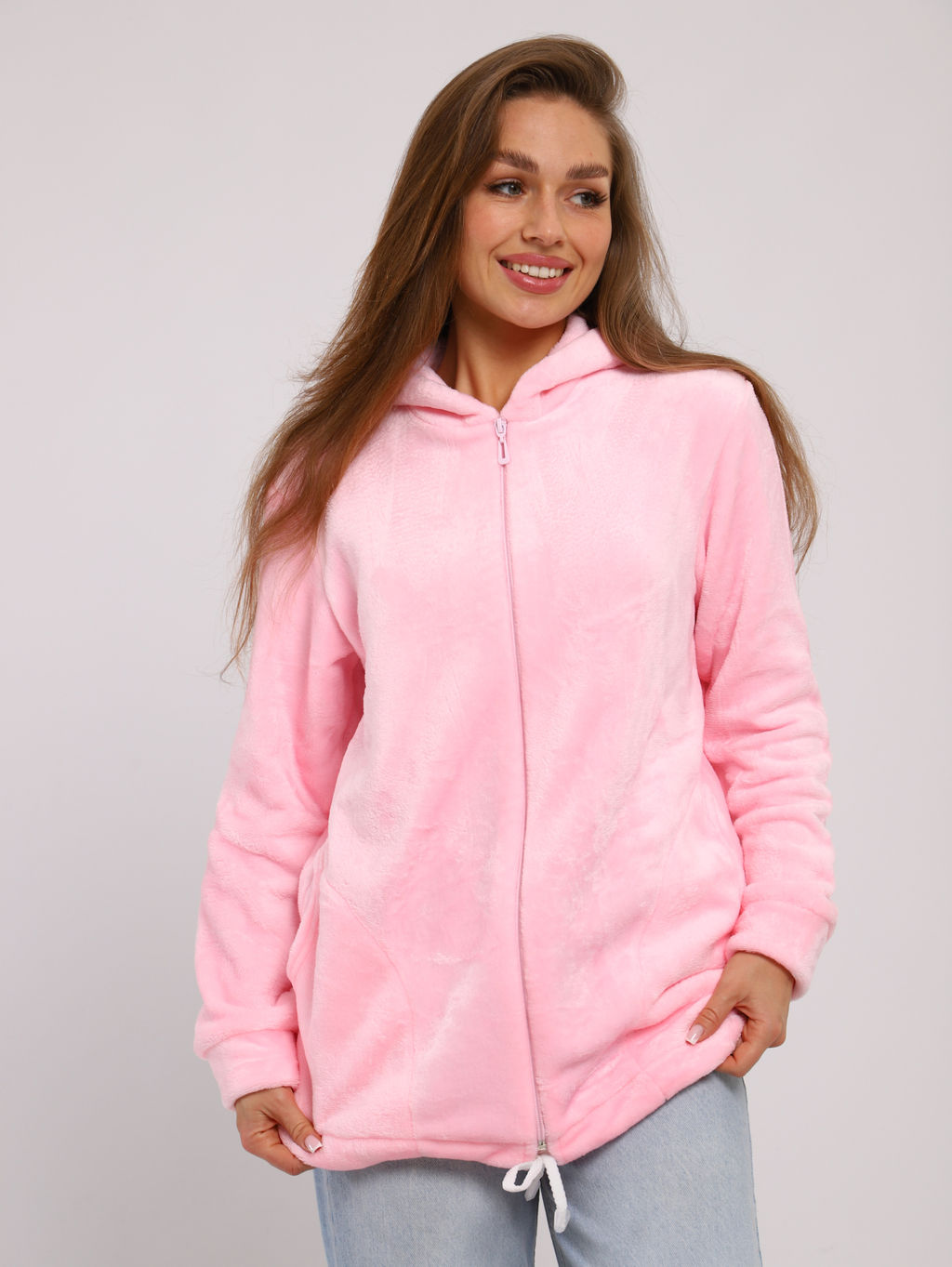 Толстовка женская 6-204 из велсофта - Новое кимоно фото 29