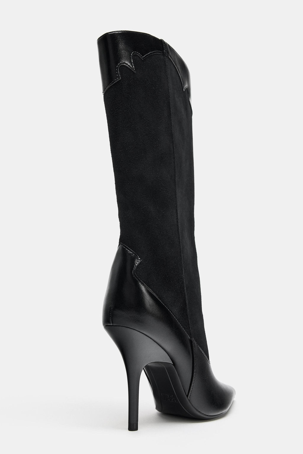 COWBOY HEEL BOOTS - Zara фото 5