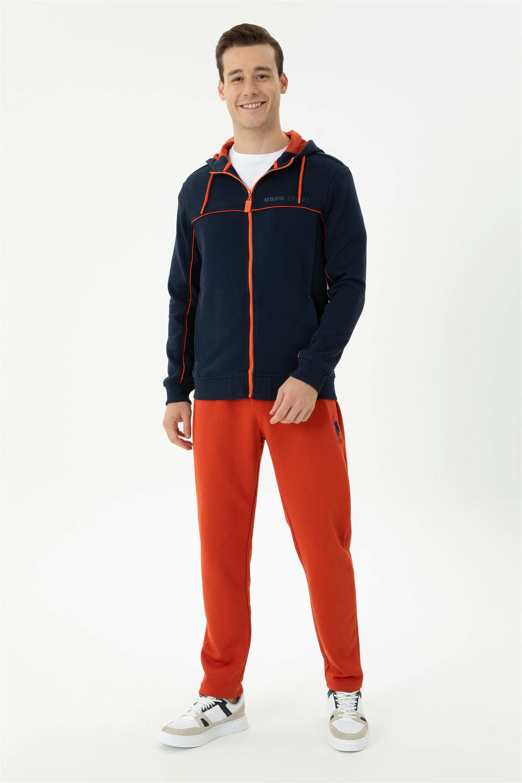 Мужской темно-синий вязаный кардиган Неожиданная скидка в корзине - U.s. polo assn фото 5