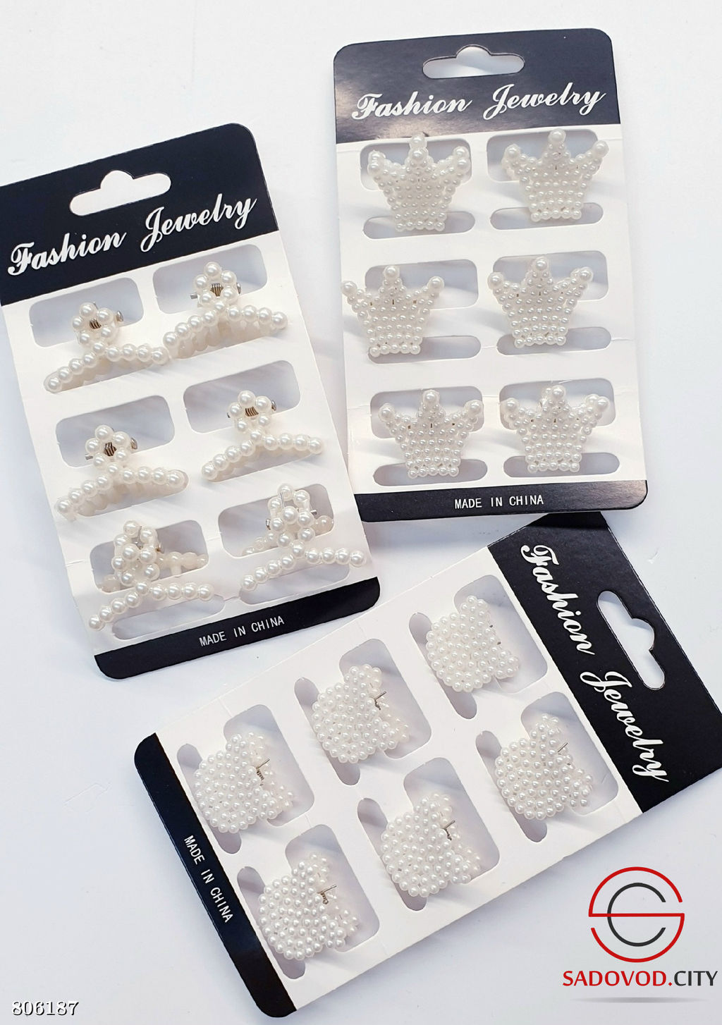 Набор крабиков для волос 6 шт. - Bruno фото 2