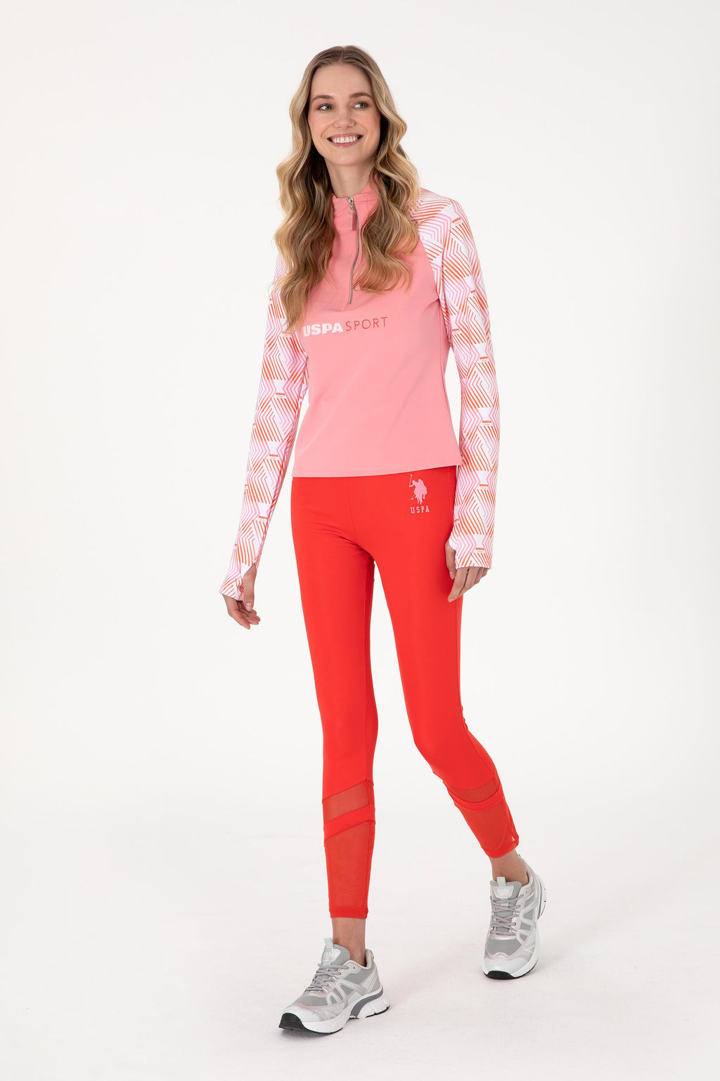 Kad_n Pembe Sweatshirt Sepette S_rpriz _ndirim - U.s. polo assn фото 4