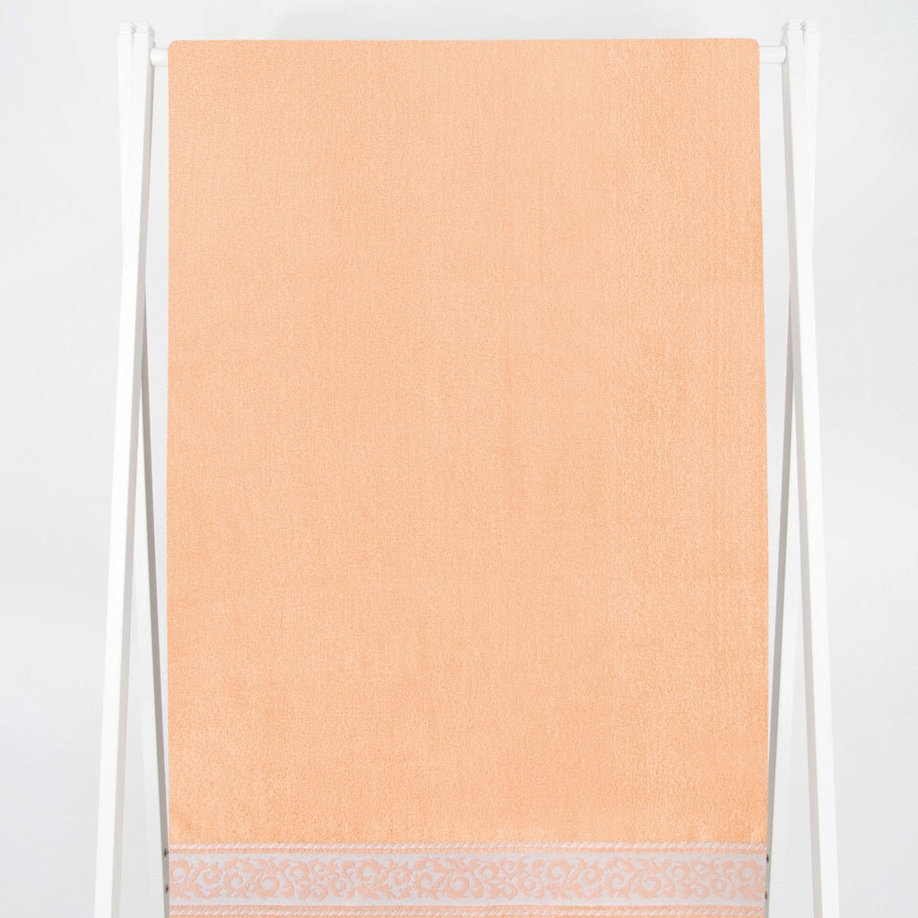 6с102.411ж1 Триумф (1-неж.оранж) Полотенце махровое 67х150см