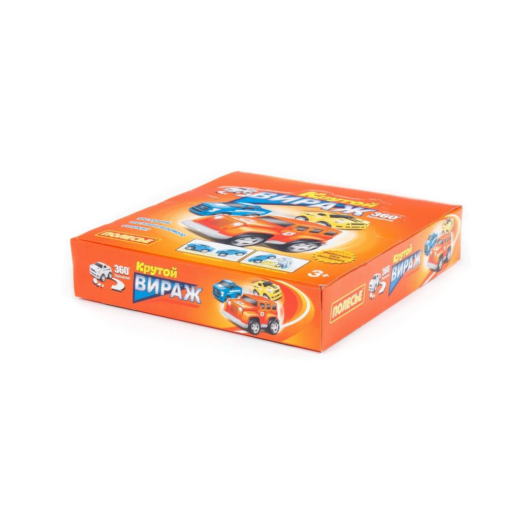 Крутой Вираж, автомобиль инерционный (дисплей №1) - Полесье фото 6