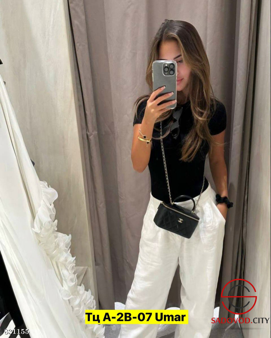 Футболка женская однотонная