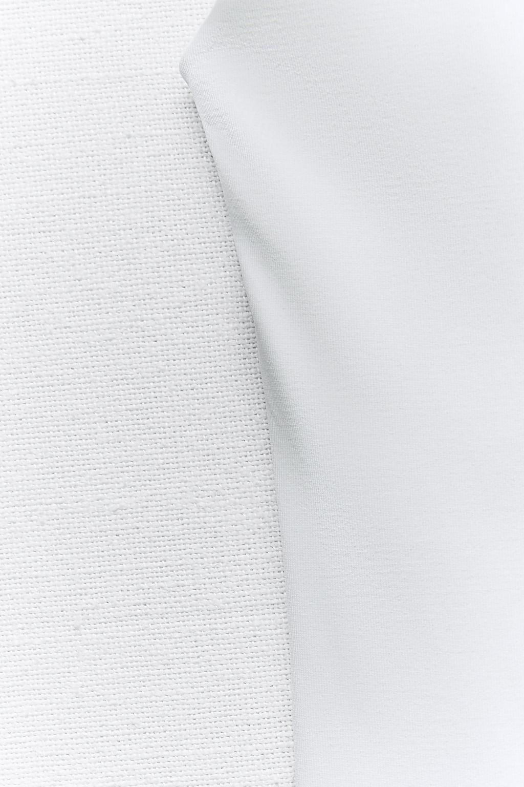 POLYAMIDE TOP WITH WIDE STRAPS - Zara фото 30