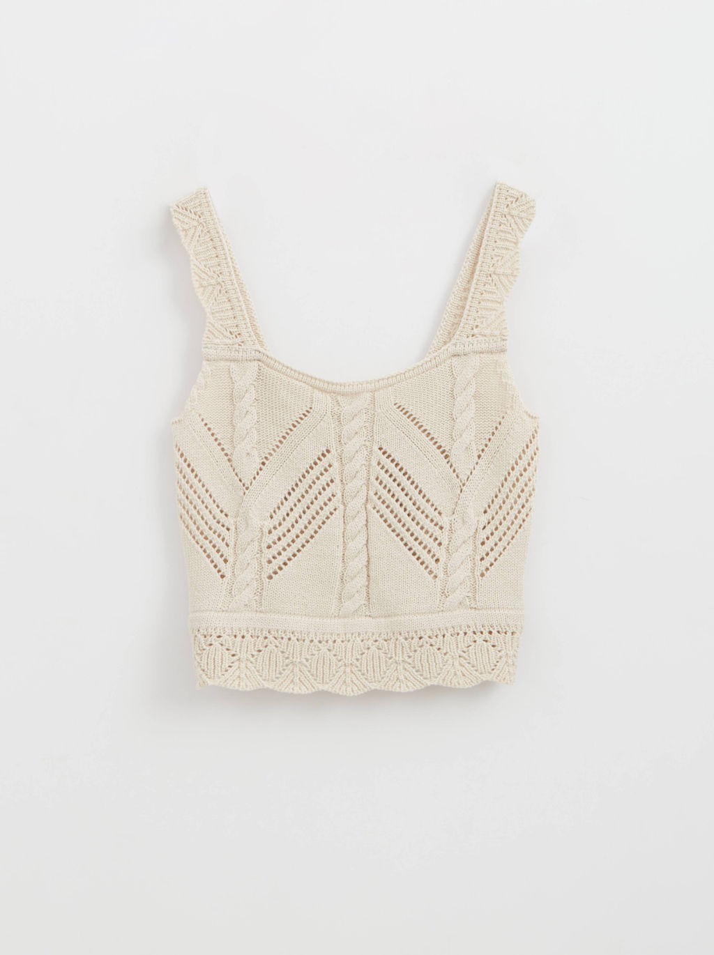 CONTE LDK 2328 Топ женский beige - Conte elegant фото 6