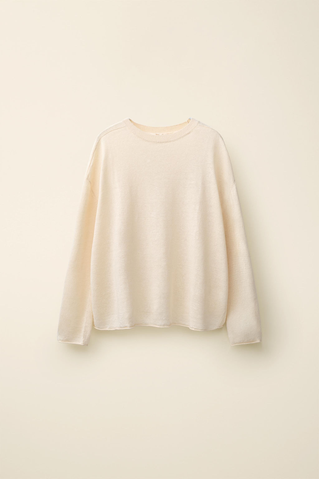 JERSEY PUNTO 100% LINO CREATED BY CARAMEL LONDON X ZARA / Crudo  фото 3
