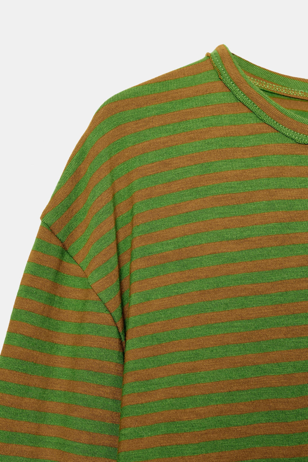 OVERSIZE STRIPED T-SHIRT - Zara фото 12