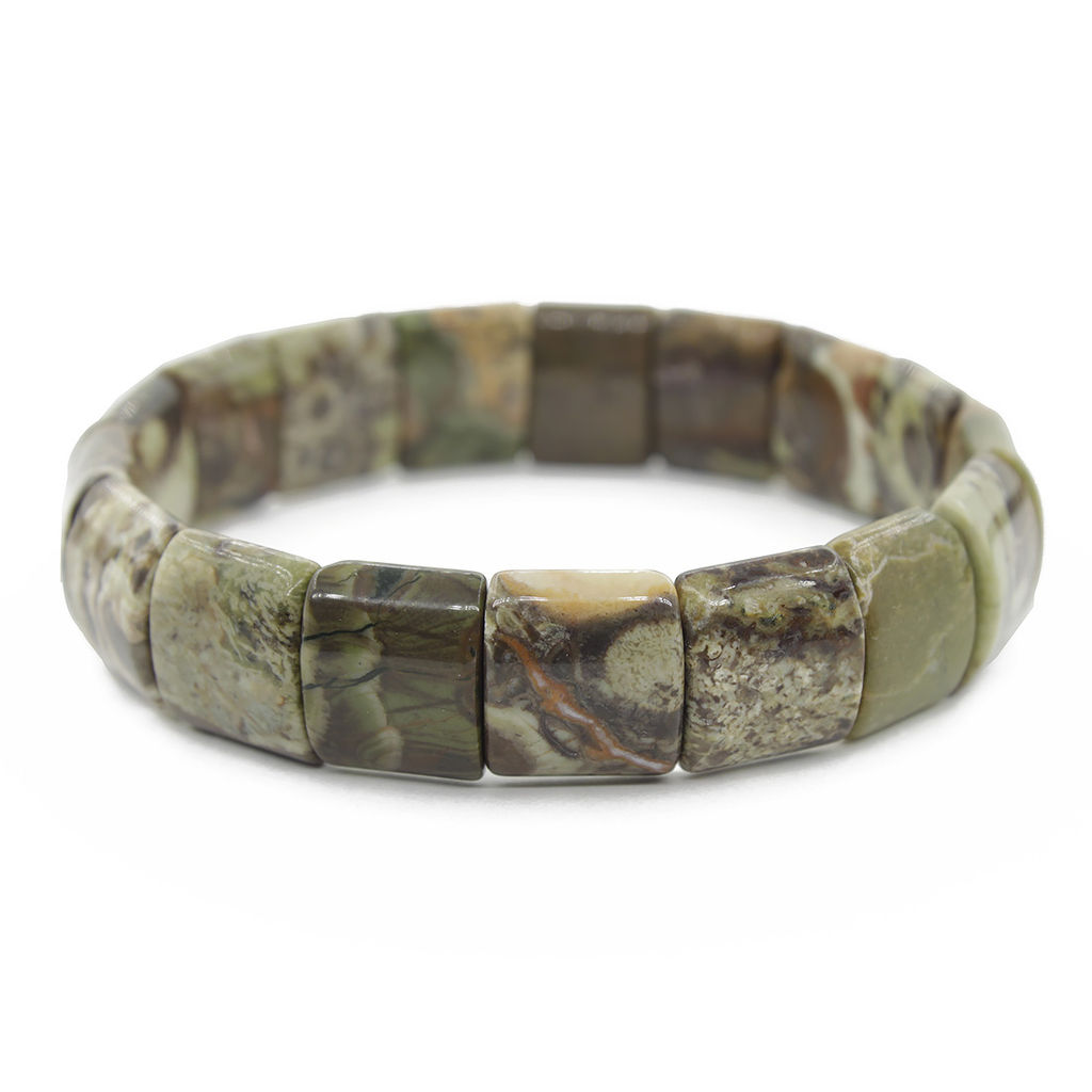 Браслет Ириска яшма пейзажная (Урал) - Agat77 фото 2