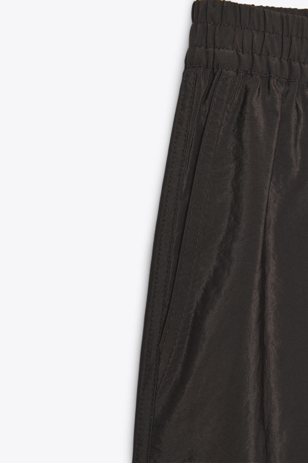 WIDE TROUSERS WITH ELASTIC WAISTBAND - Zara фото 9