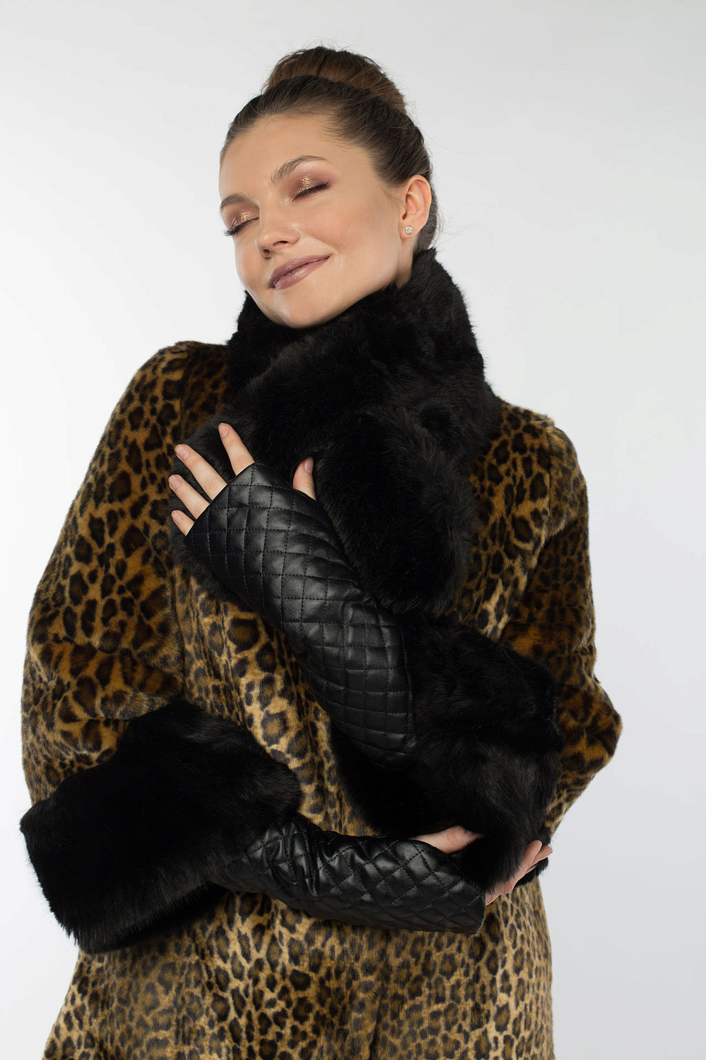 02-0764 Пальто женское утепленное - El podio фото 14