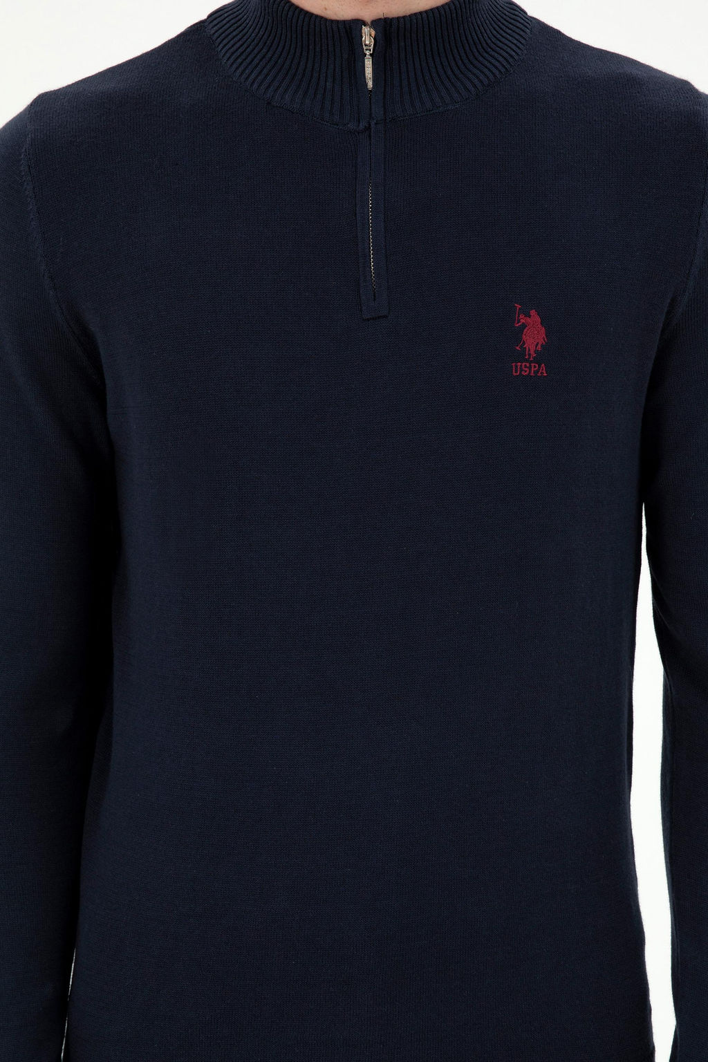 Мужской темно-синий свитер Неожиданная скидка в корзине - U.s. polo assn фото 6