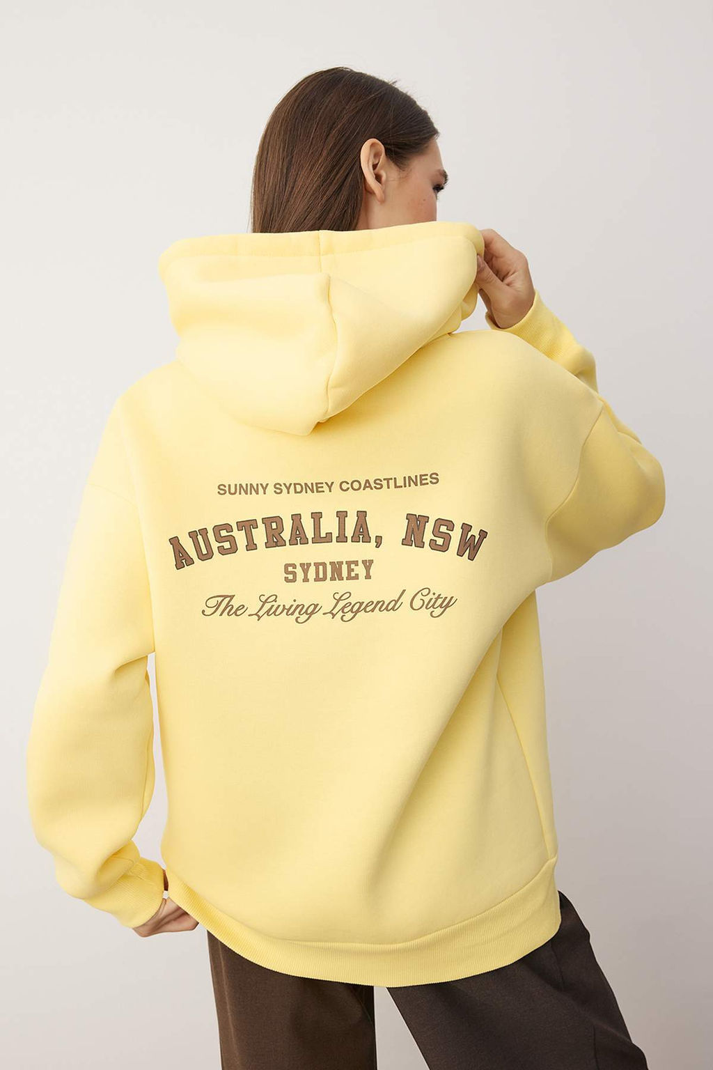 Zumrut Yesili Orme Sweatshirt TWOAW26SW00184 - Trendyolmilla фото 5