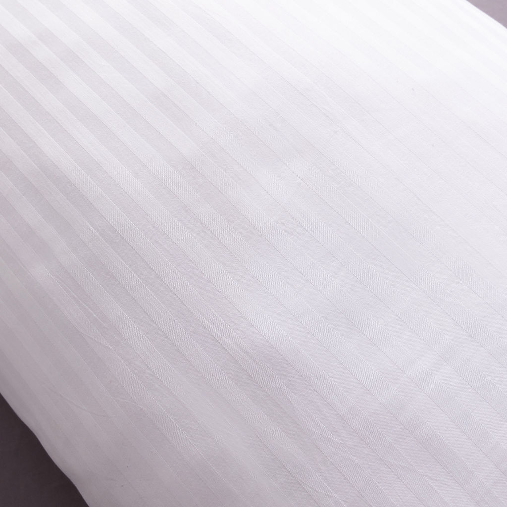 Наволочки Ситрейд Страйп Сатин белые 50×70 см