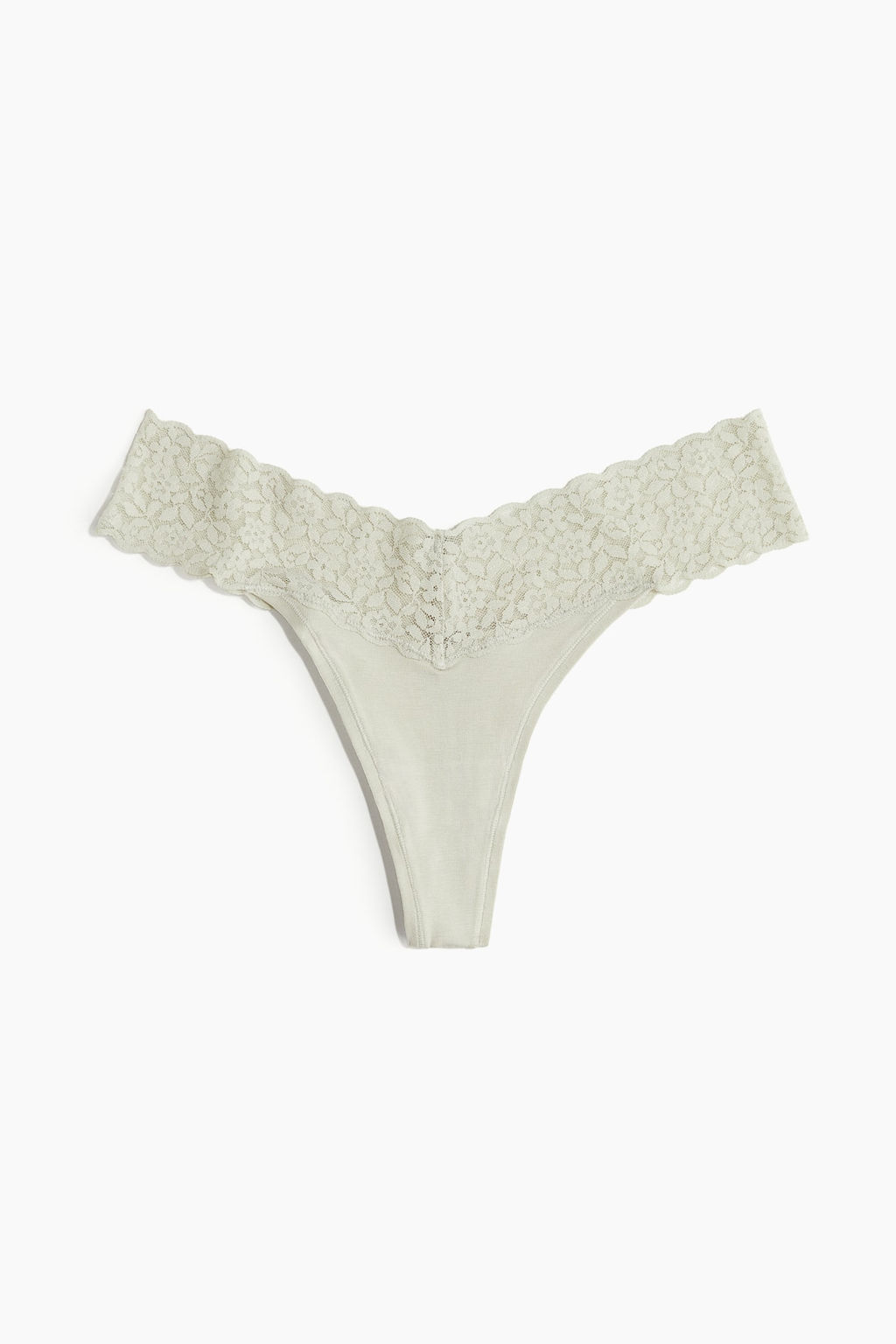 Pack 3 bragas Thong de encaje - H&m фото 5