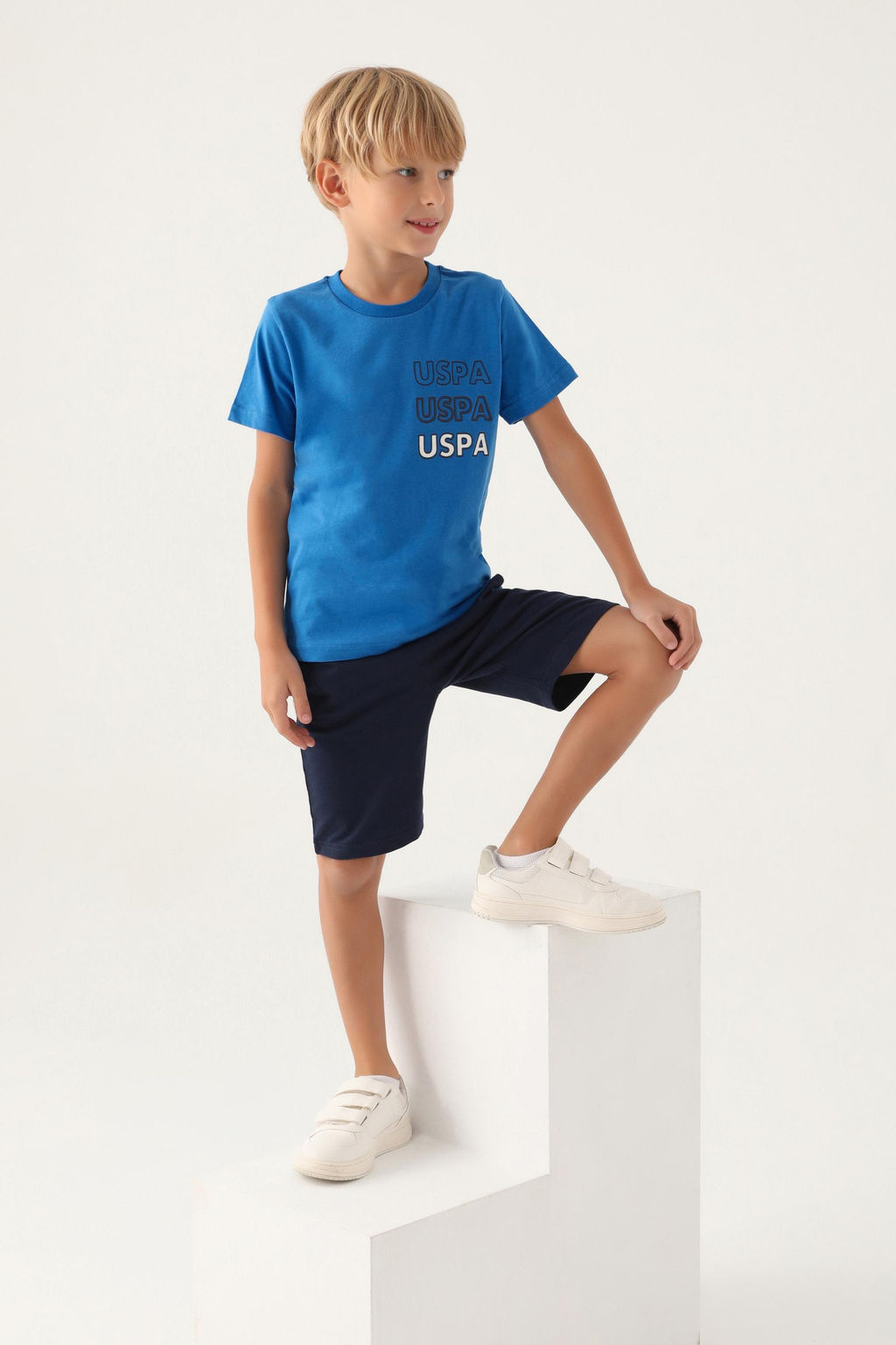 Erkek _ocuk _ndigo Pijama Tak_m_ Sepette S_rpriz _ndirim - U.s. polo assn фото 7