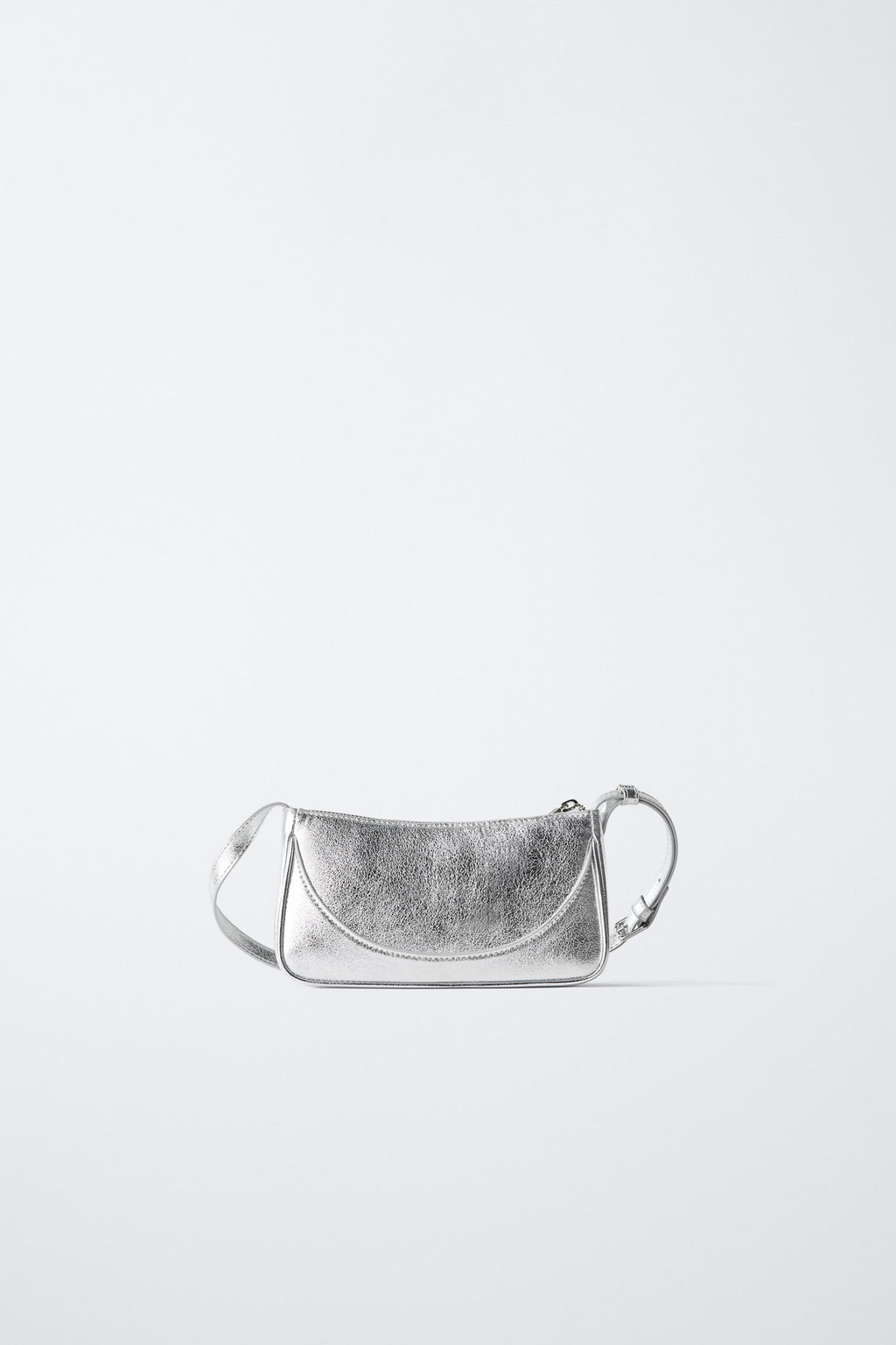 BANDOLERA METALIZADA / Plata - Zara фото 5