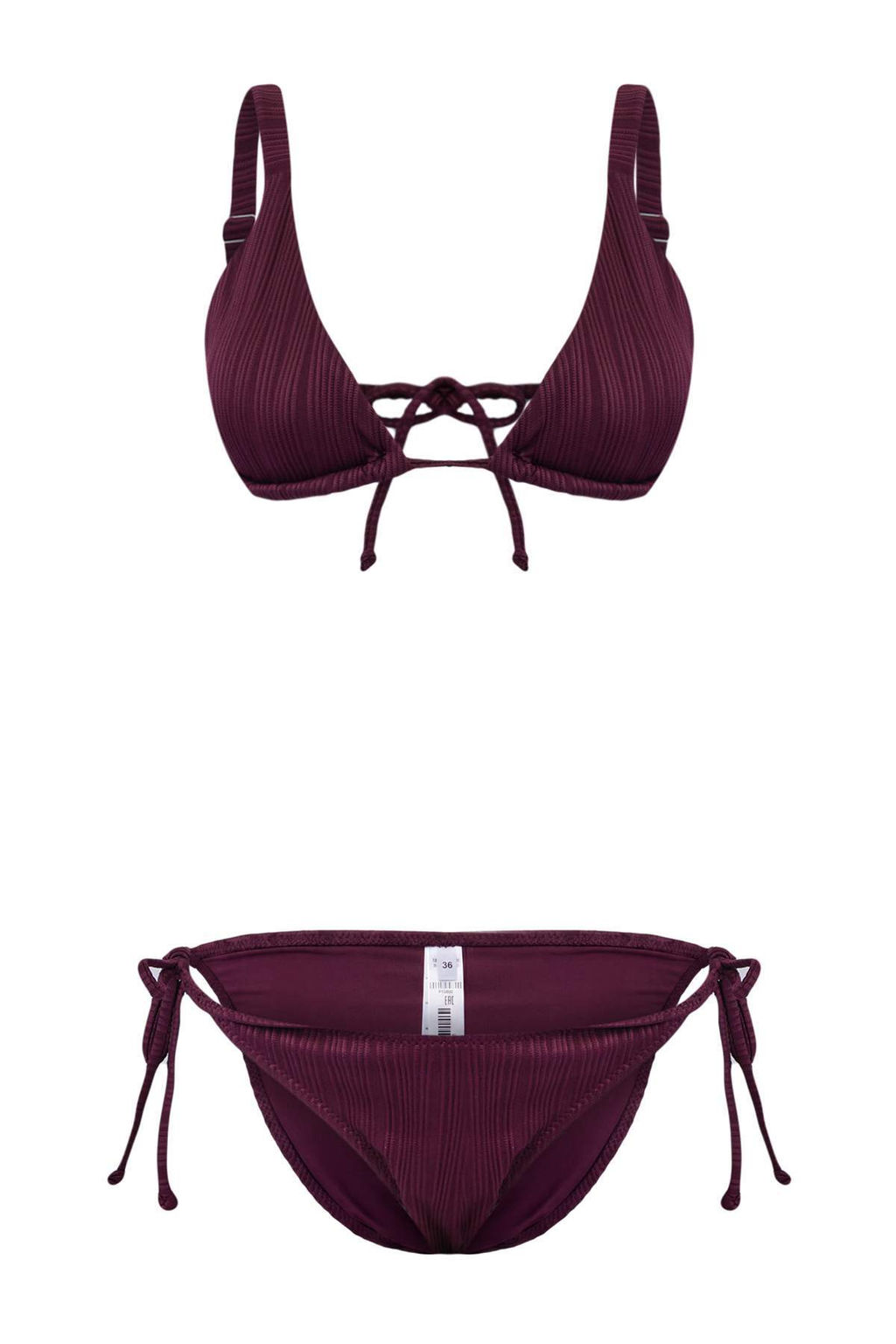 M_rd_m Dokulu __gen Kapl_ Normal Bel Regular Bikini Tak_m_ TBESS26BT00098 - Trendyolmilla фото 4