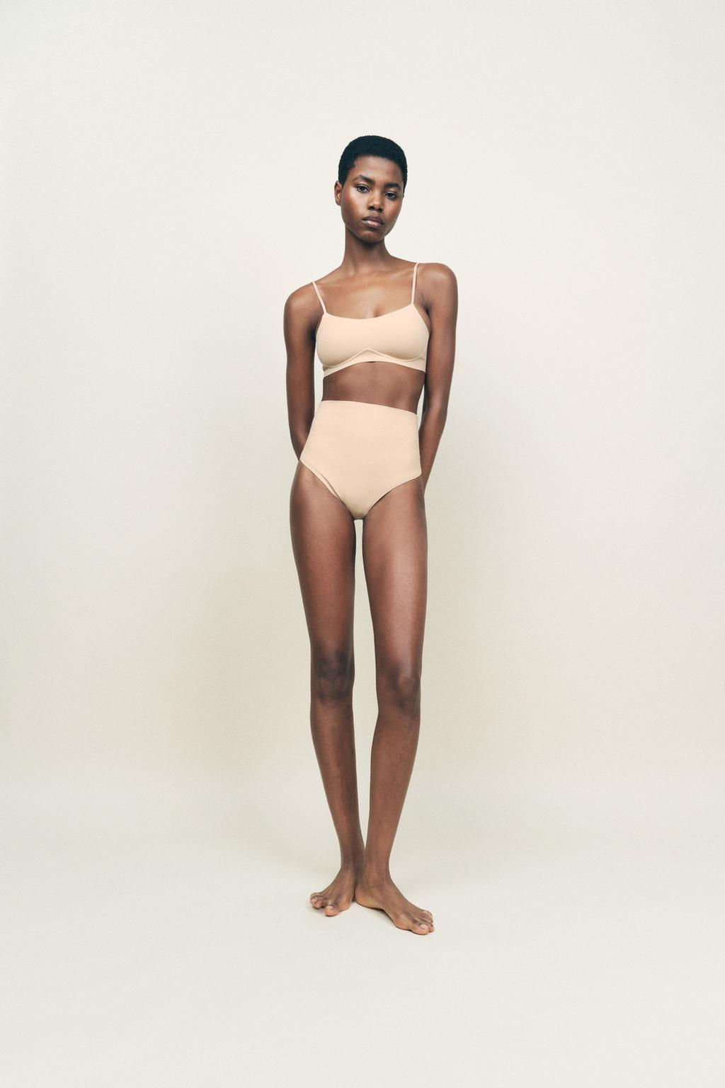 POLYAMIDE STRAP BRA - Zara фото 3