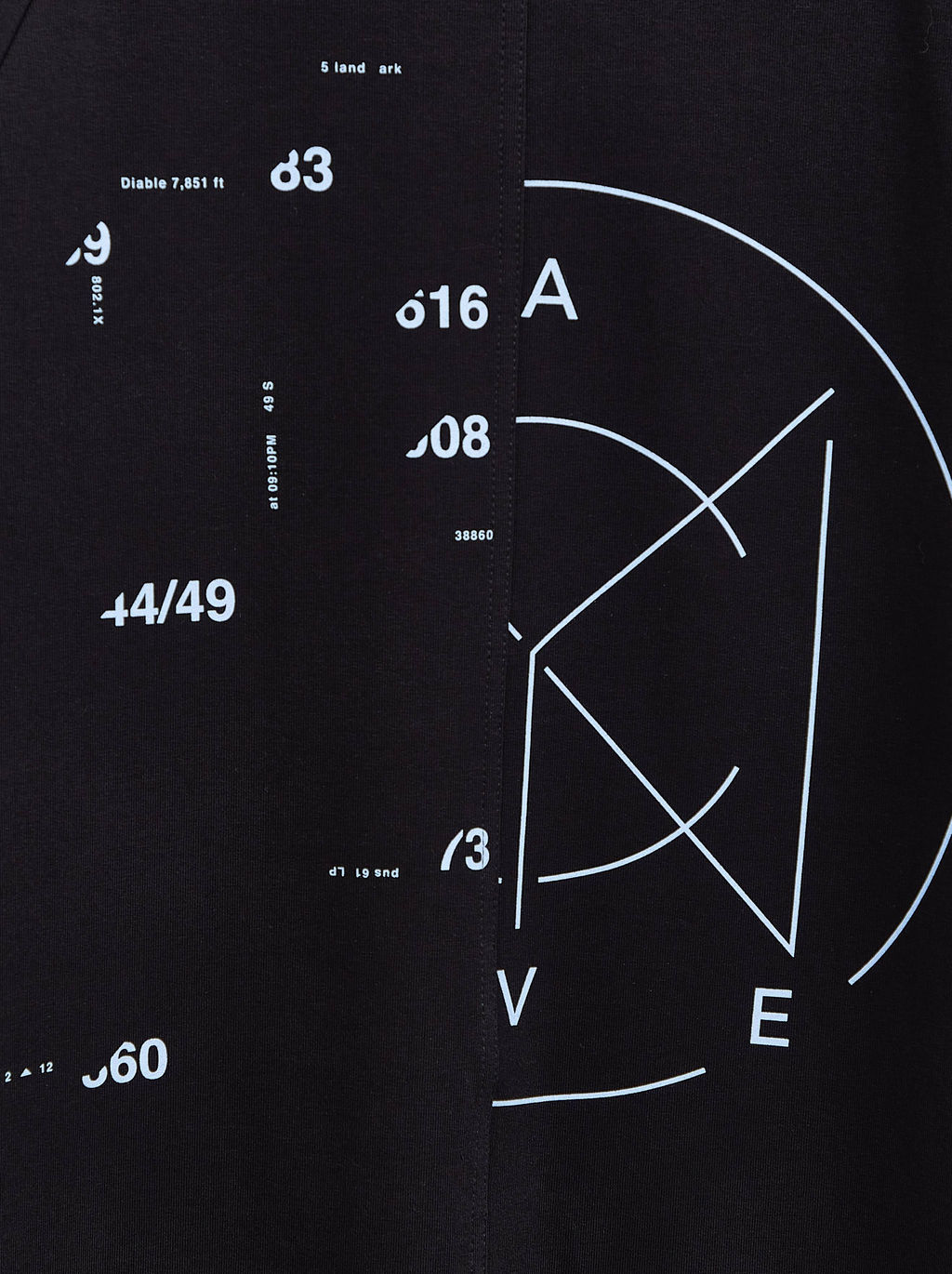 CONTE Платье из футера свободного кроя Geometry LPL 1640 black black