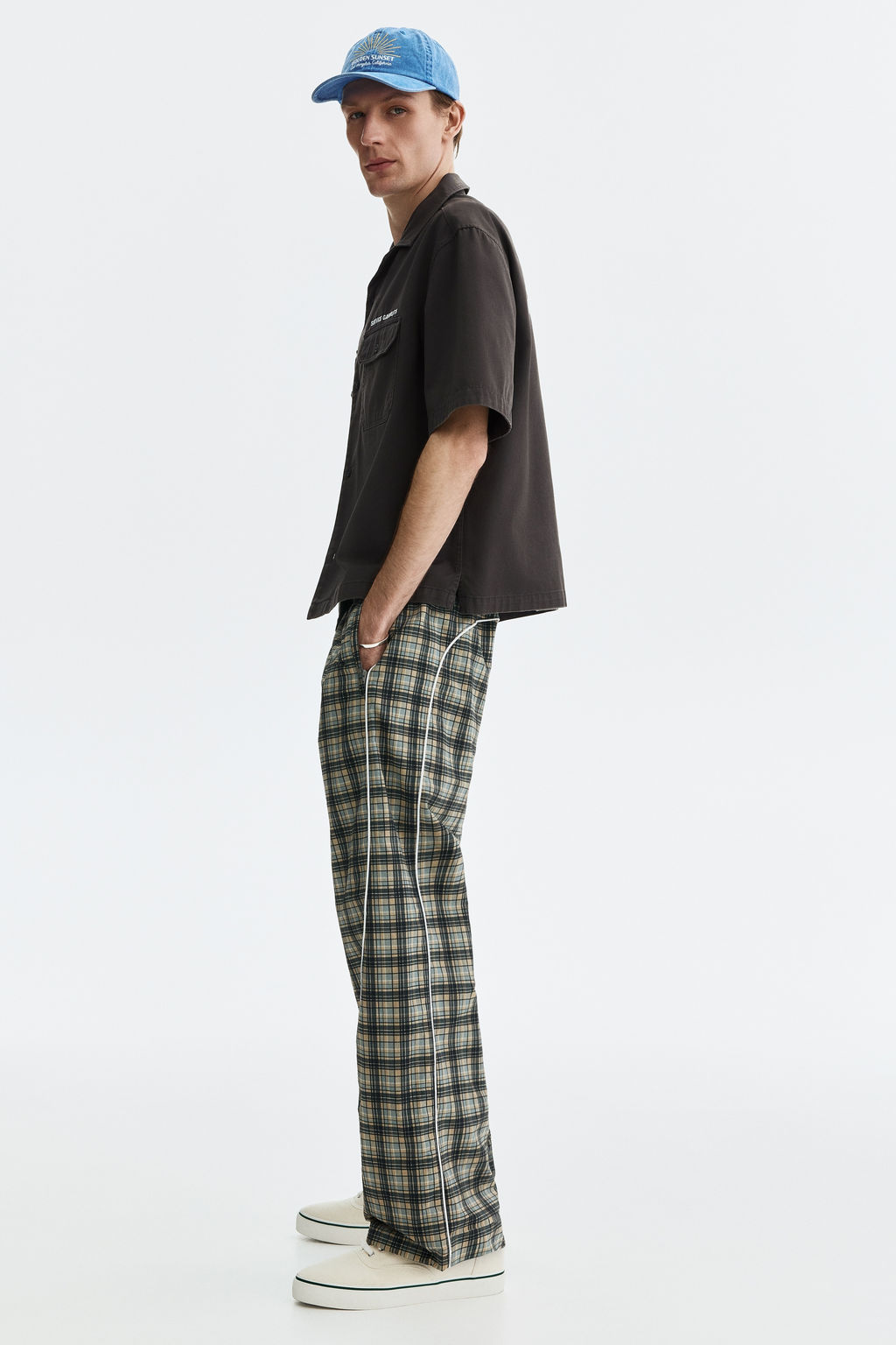 Camisa cargo de manga corta Relaxed Fit - H&m фото 10
