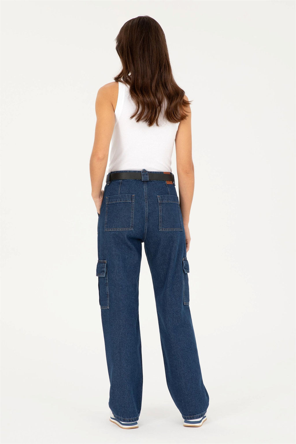 Женские синие джинсовые брюки Неожиданная скидка в корзине - U.s. polo assn фото 4