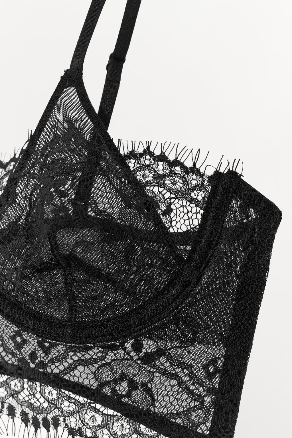 LACE UNDERWIRE BRA - Zara фото 6