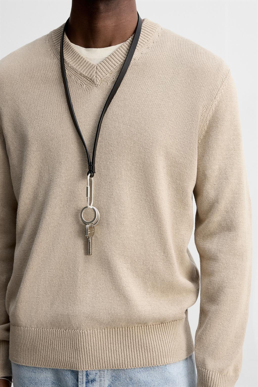 COTTON - LINEN SWEATER - Zara фото 6