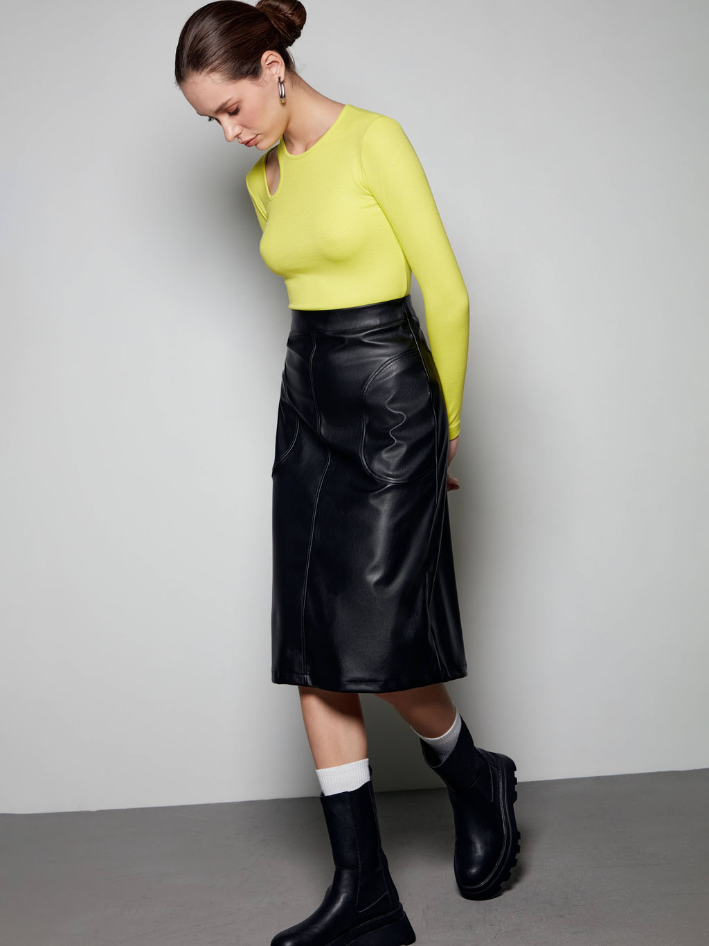 CONTE LU 2413 Юбка женская black