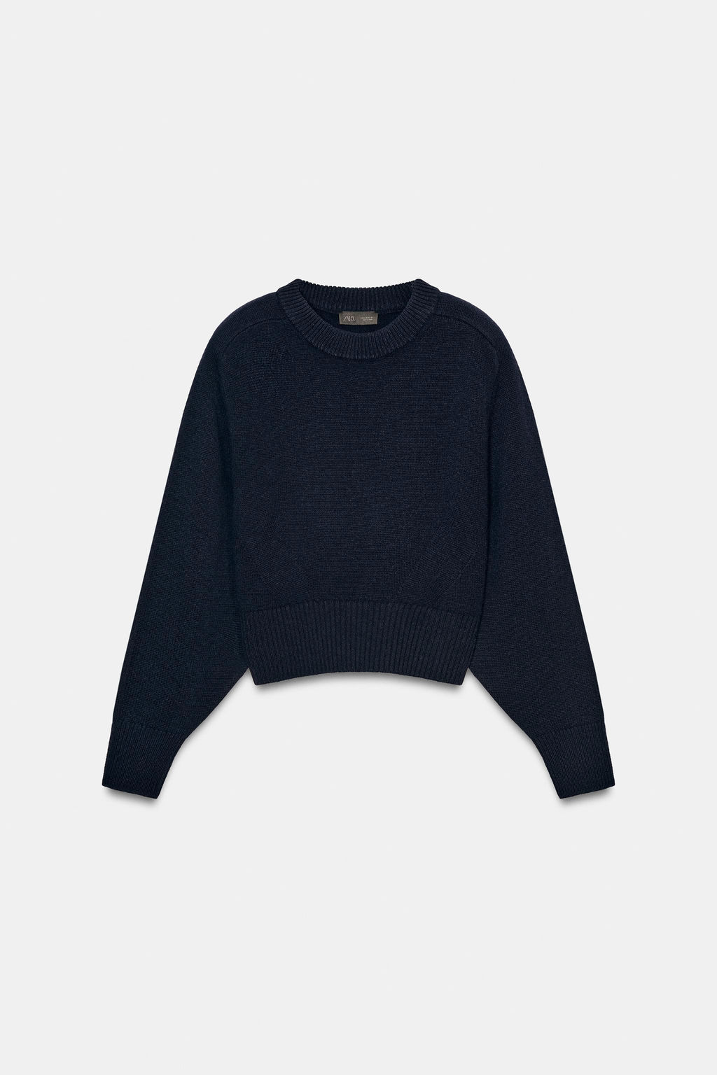 100% WOOL JUMPER WITH SHOULDER PADS - Zara фото 8